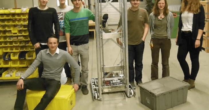 Impossible Robotics: REcYcLE rush robot demonstration