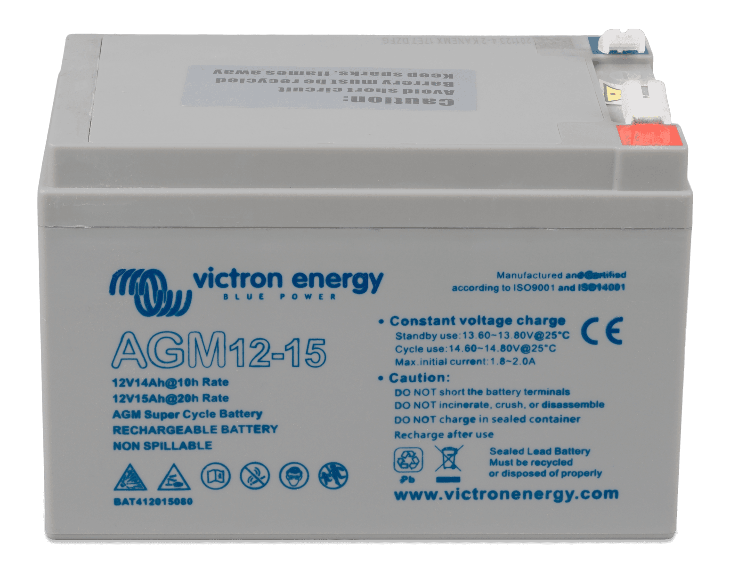 BAT412015080_12v-15Ah AGM Super (front-top)  thumbnail