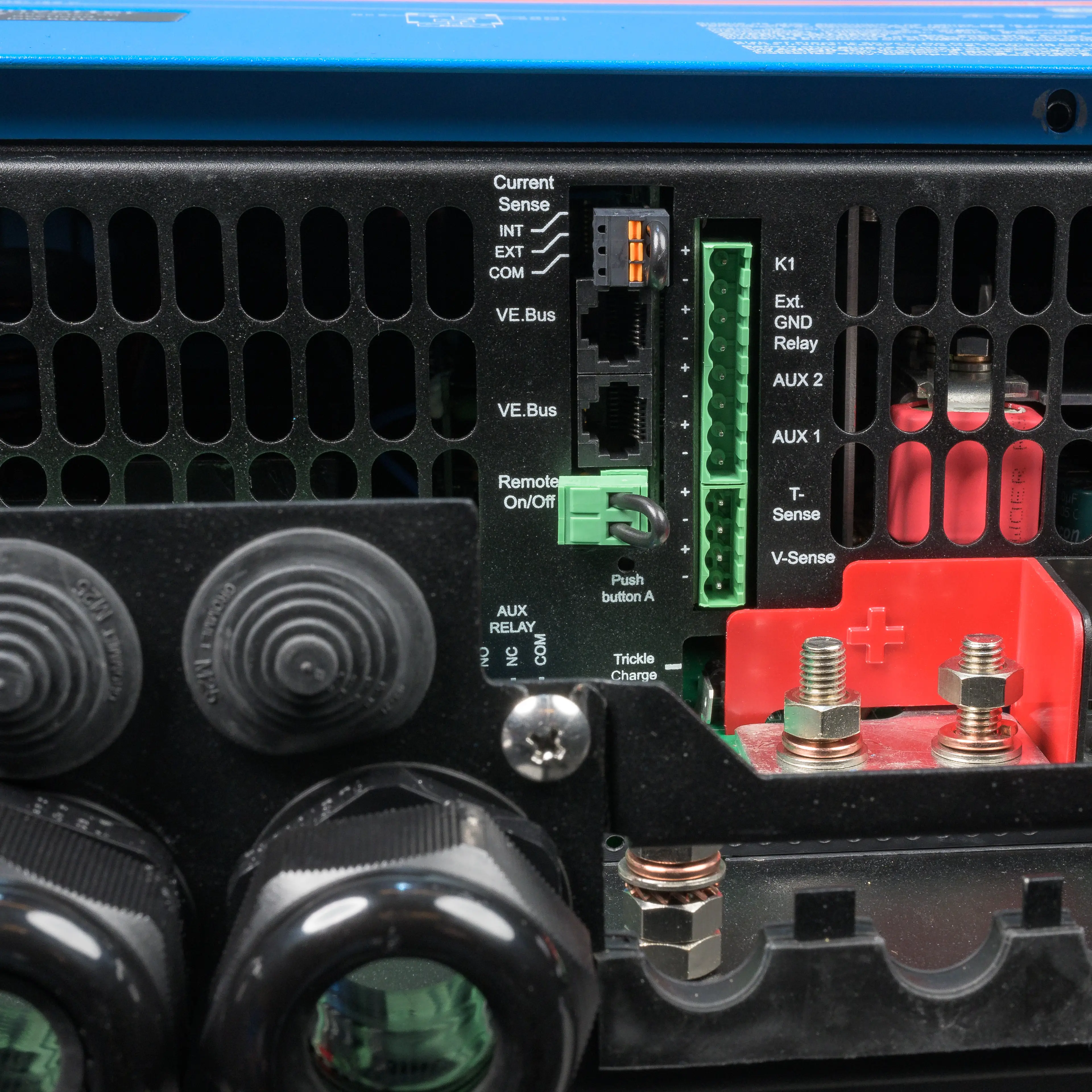 MultiPlus-II 24V 5kVA 120-95 120V (connections-close-up) thumbnail