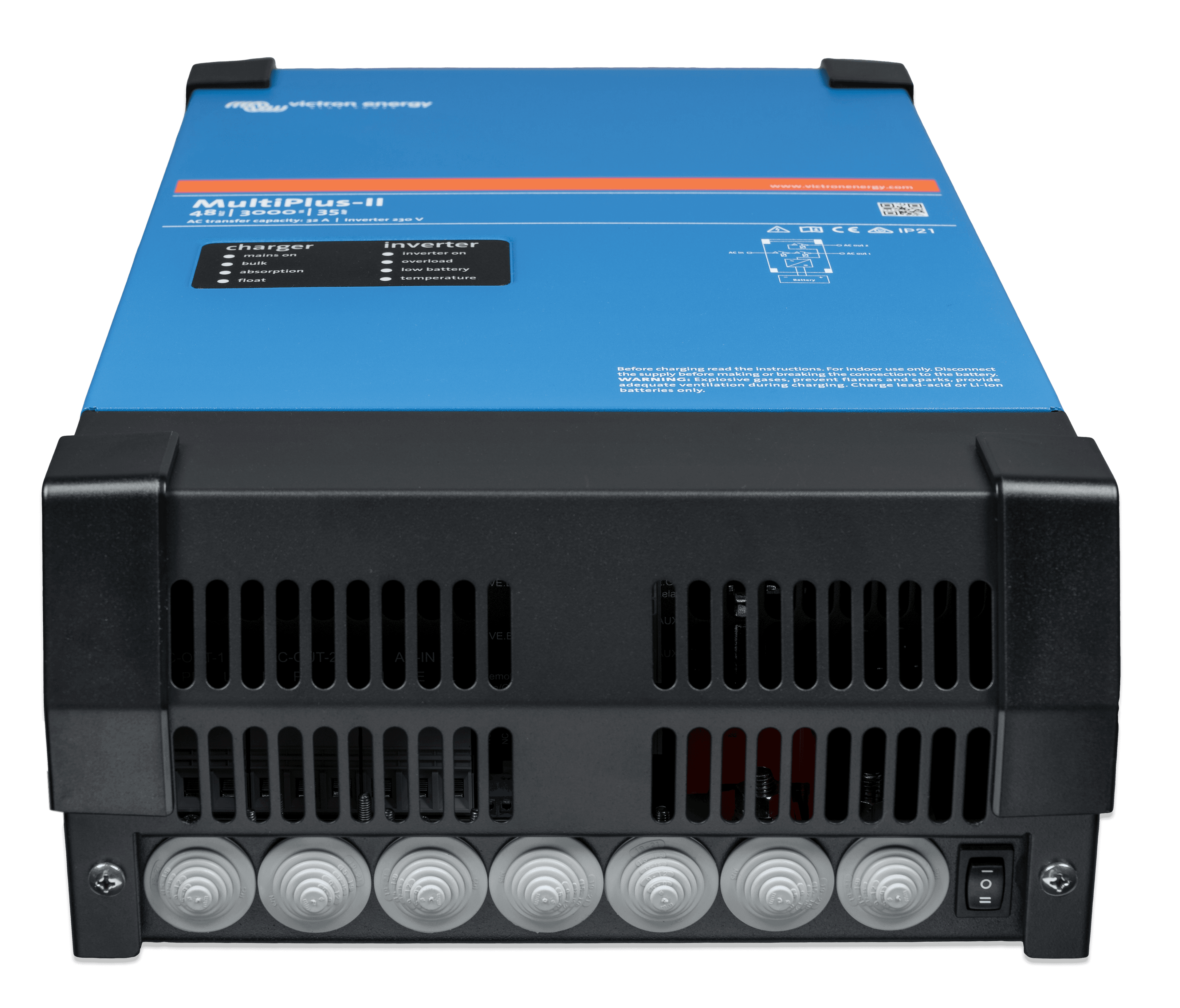 MultiPlus-II 48V 3kVA 230V (front-angle) thumbnail