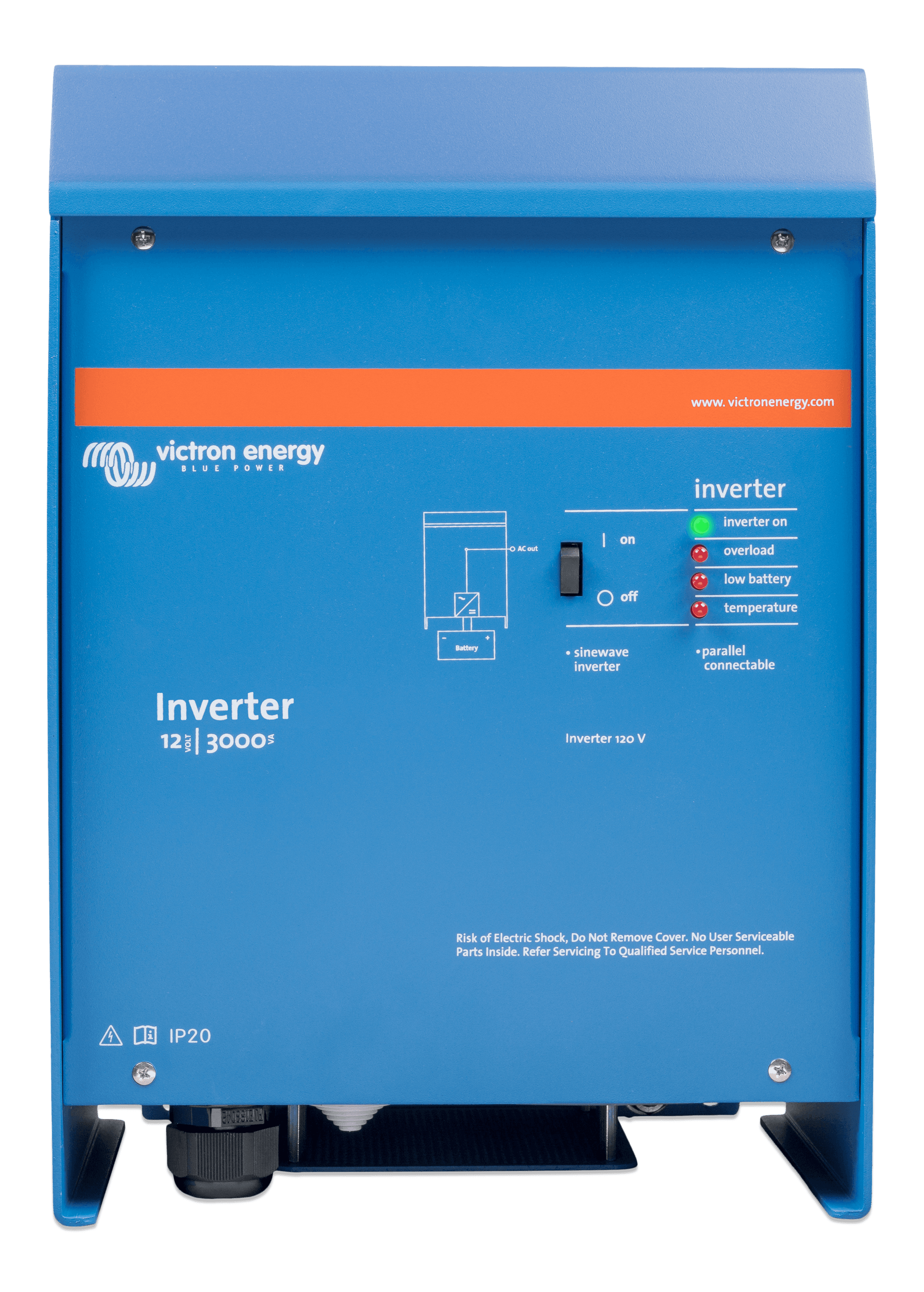 Inverter 12V 3000VA 120V VE BUS (front) thumbnail