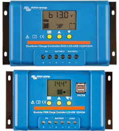 Kontroler ładowania BlueSolar PWM (DUO) LCD&USB