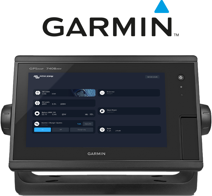 Integracja GX z Marine MFD – Garmin